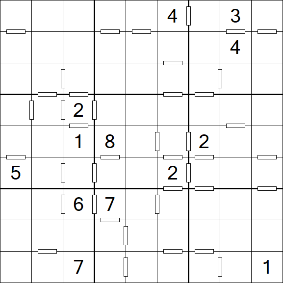 Consecutive Sudoku - Difficile