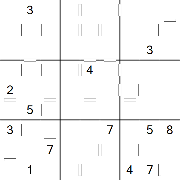 Consecutive Sudoku - Difficile