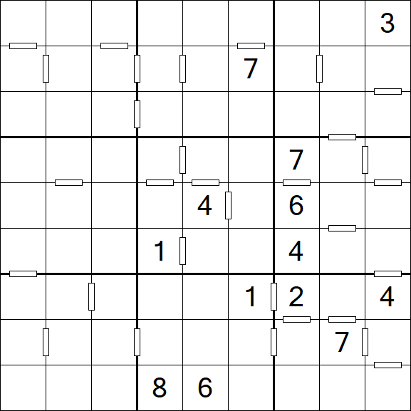 Consecutive Sudoku - Difficile