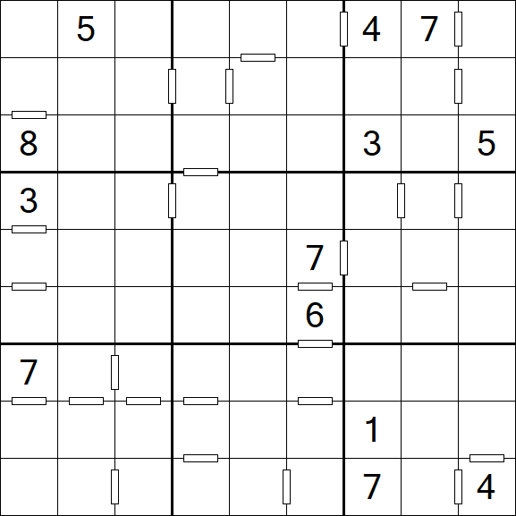 Consecutive Sudoku - Difficile