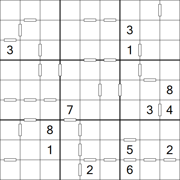 Consecutive Sudoku - Difficile