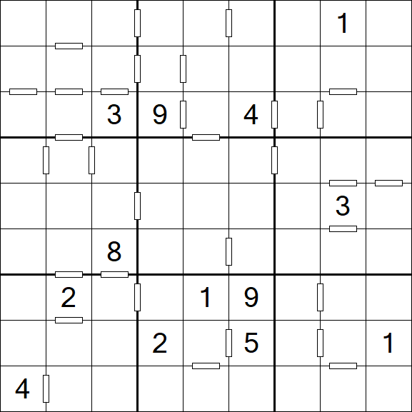 Consecutive Sudoku - Difficile