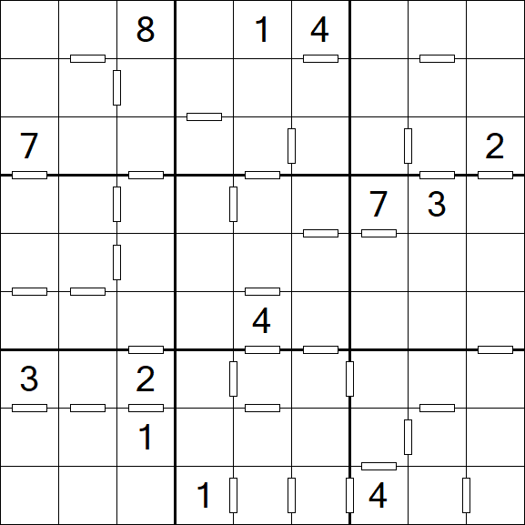 Consecutive Sudoku - Difficile