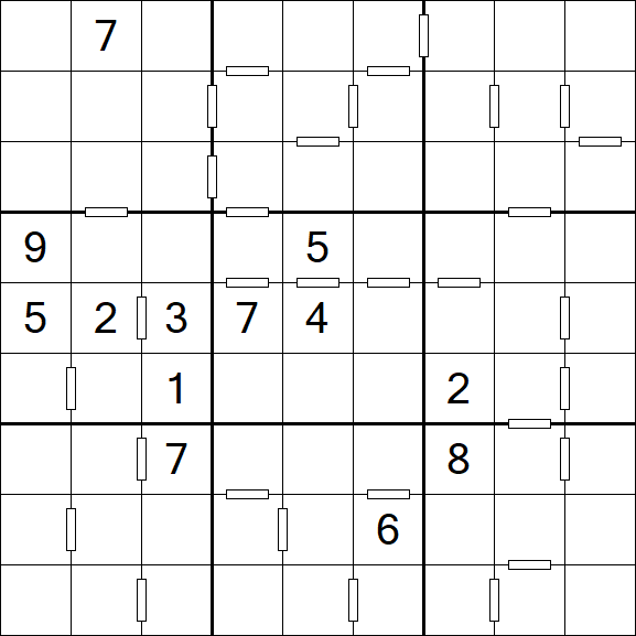 Consecutive Sudoku - Difficile