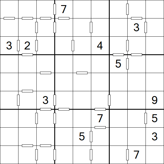 Consecutive Sudoku - Difficile