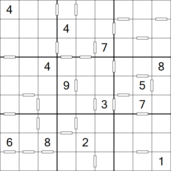 Consecutive Sudoku - Difficile