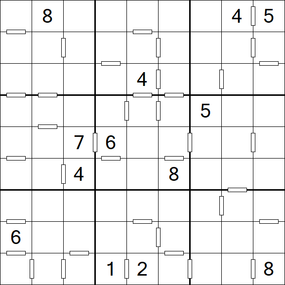 Consecutive Sudoku - Difficile