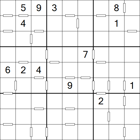 Consecutive Sudoku - Difficile