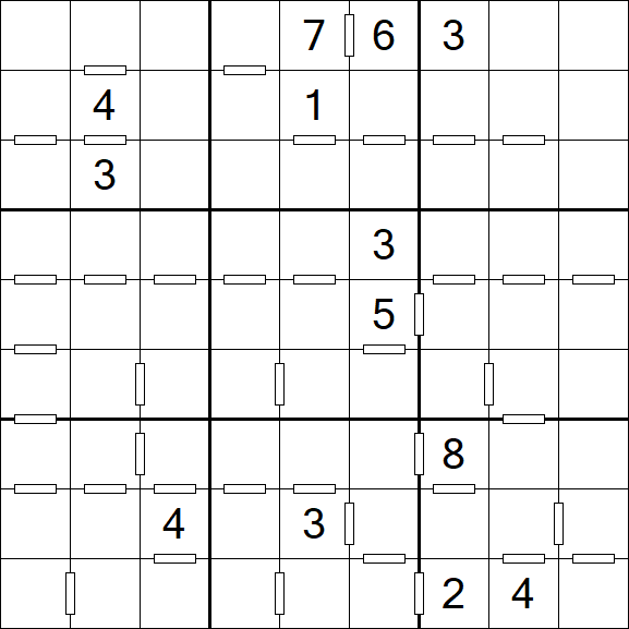 Consecutive Sudoku - Difficile