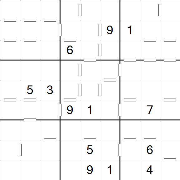 Consecutive Sudoku - Difficile