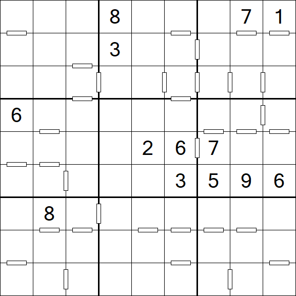 Consecutive Sudoku - Difficile
