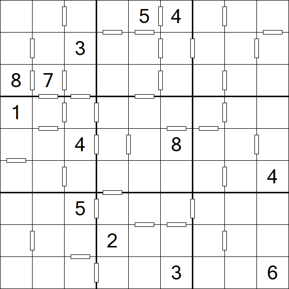 Consecutive Sudoku - Difficile