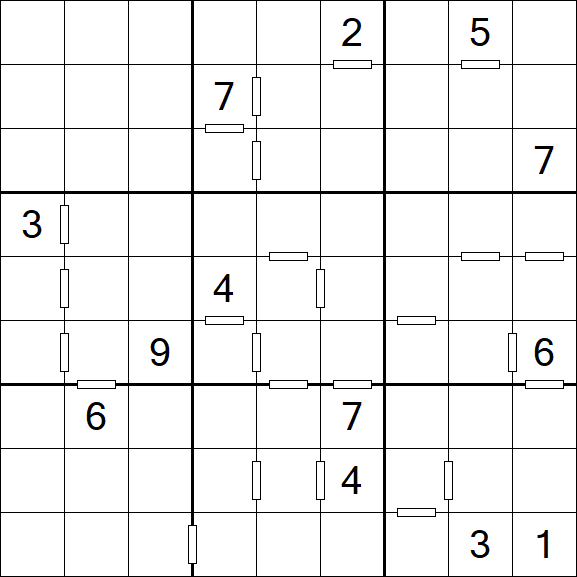 Consecutive Sudoku - Difficile