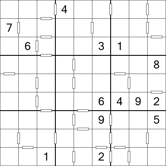 Consecutive Sudoku - Difficile