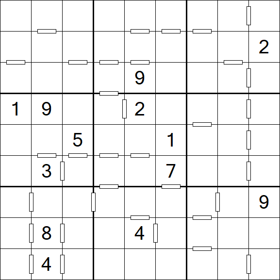 Consecutive Sudoku - Difficile
