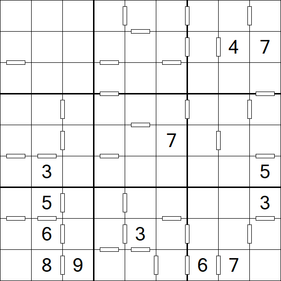 Consecutive Sudoku - Difficile