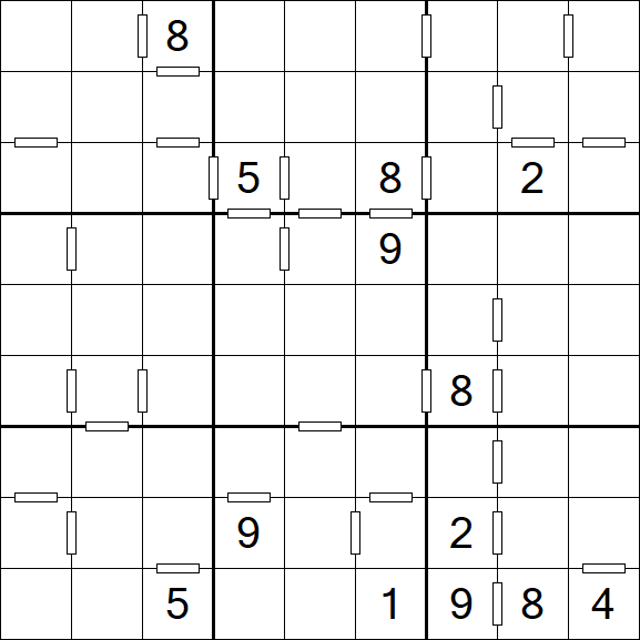 Consecutive Sudoku - Difficile