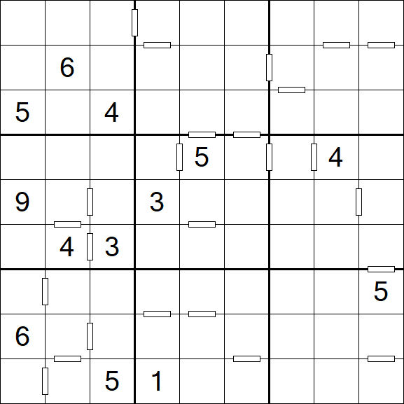 Consecutive Sudoku - Difficile