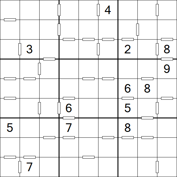 Consecutive Sudoku - Difícil