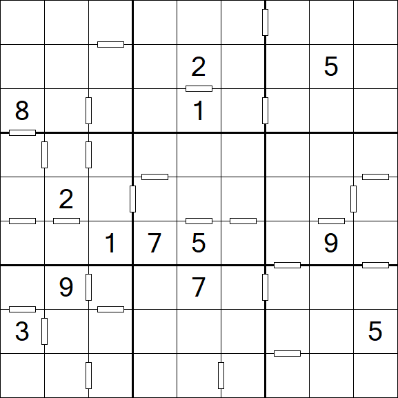 Consecutive Sudoku - Difficile