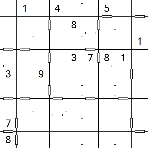 Consecutive Sudoku - Difficile