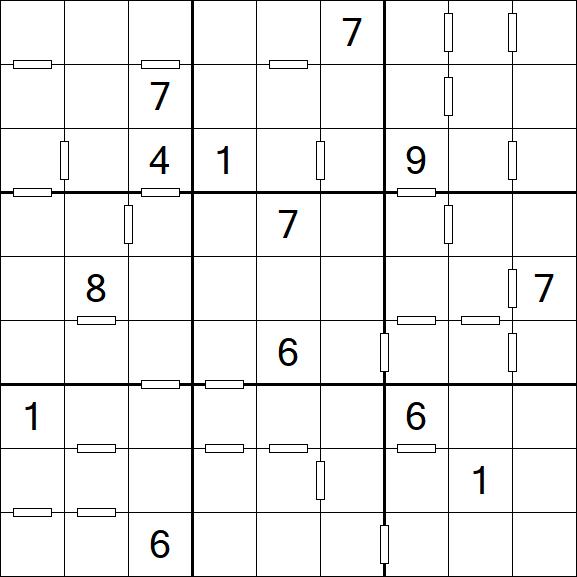 Consecutive Sudoku - Difícil