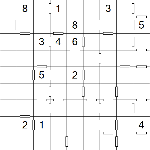 Consecutive Sudoku - Difficile