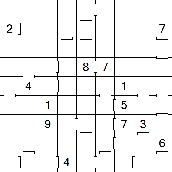 Consecutive Sudoku - Difficile