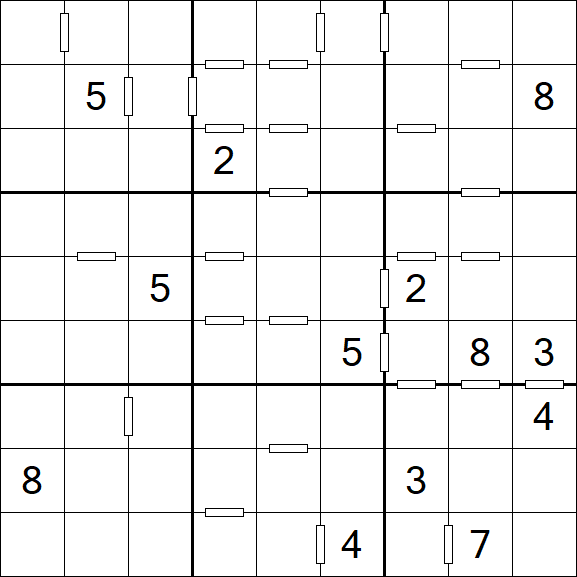 Consecutive Sudoku - Difícil