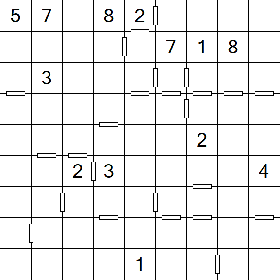 Consecutive Sudoku - Difficile