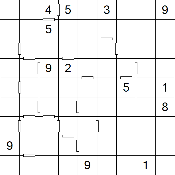 Consecutive Sudoku - Difficile