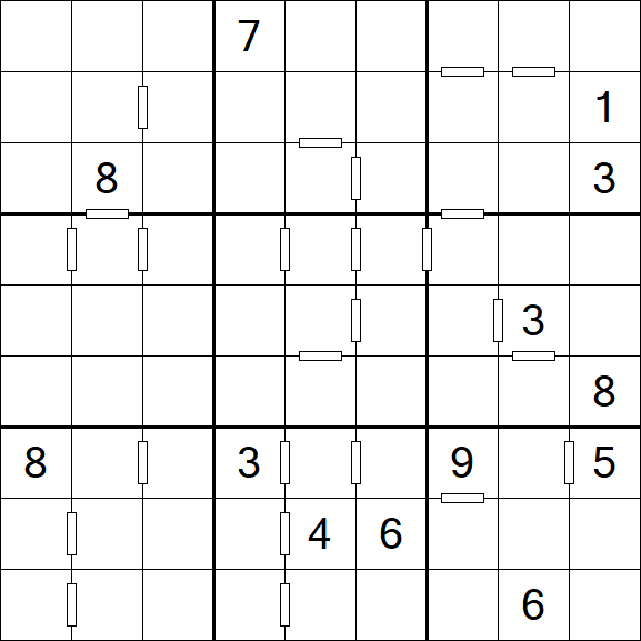 Consecutive Sudoku - Difficile