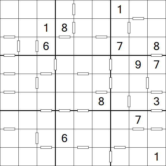 Consecutive Sudoku - Difficile
