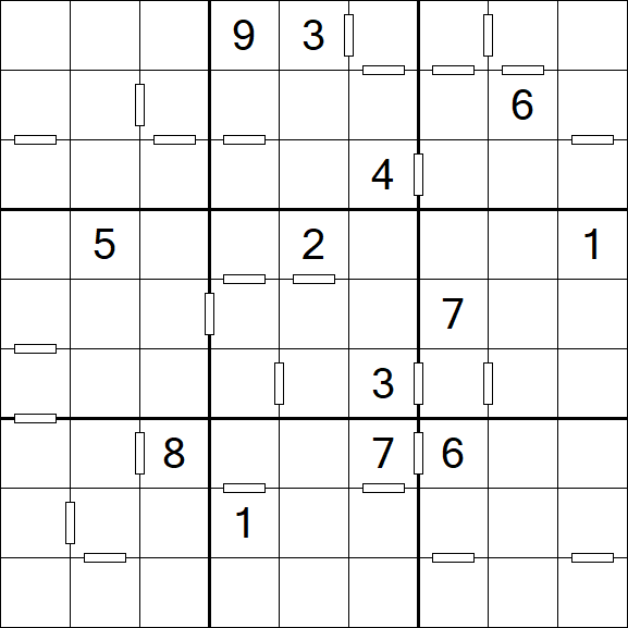 Consecutive Sudoku - Difficile