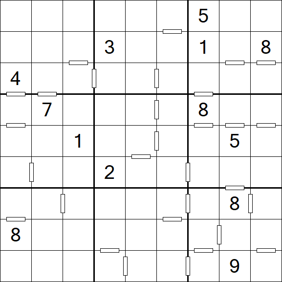 Consecutive Sudoku - Difficile