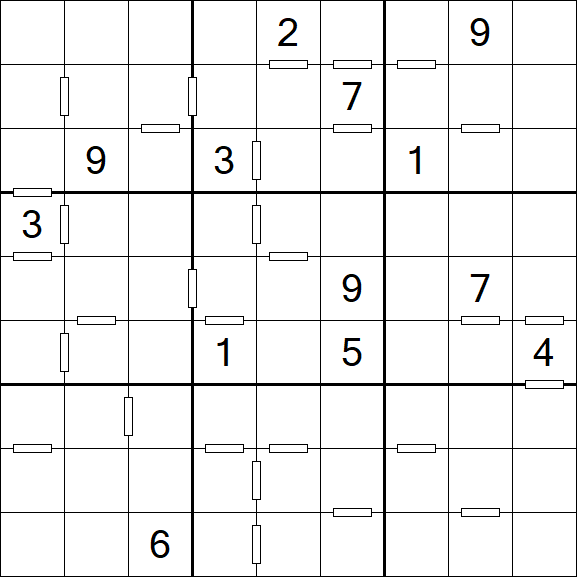 Consecutive Sudoku - Difficile