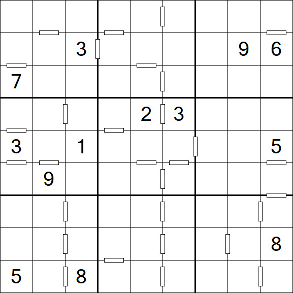 Consecutive Sudoku - Difícil