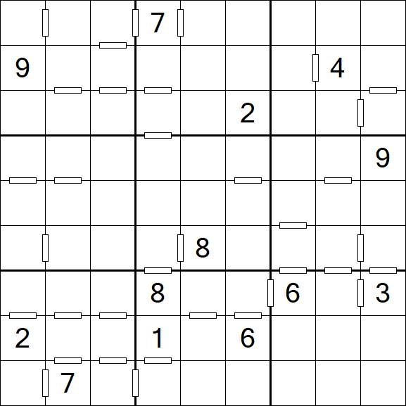 Consecutive Sudoku - Difficile