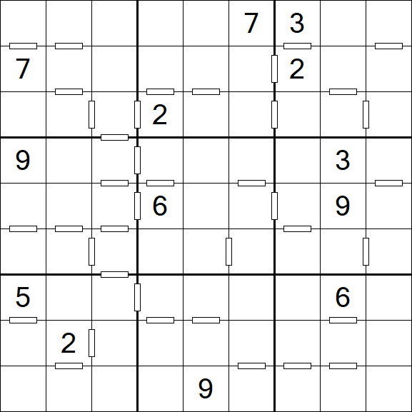 Consecutive Sudoku - Difficile