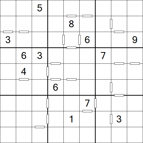 Consecutive Sudoku - Difficile