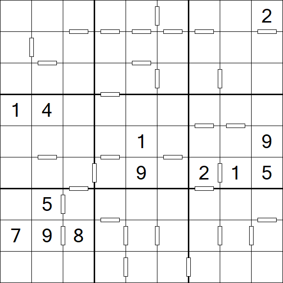 Consecutive Sudoku - Difficile