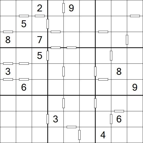 Consecutive Sudoku - Difficile