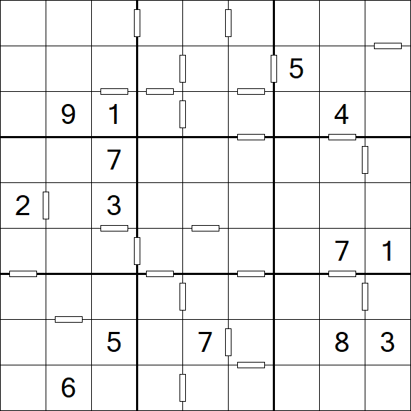 Consecutive Sudoku - Difficile