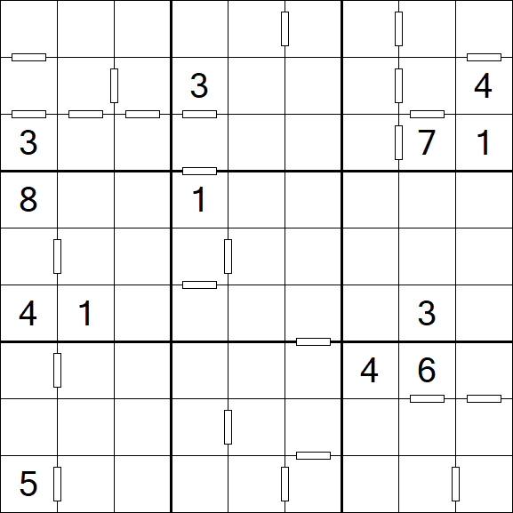 Consecutive Sudoku - Difficile