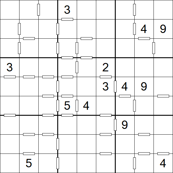 Consecutive Sudoku - Difficile