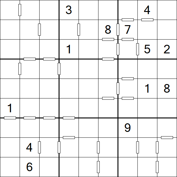 Consecutive Sudoku - Difficile