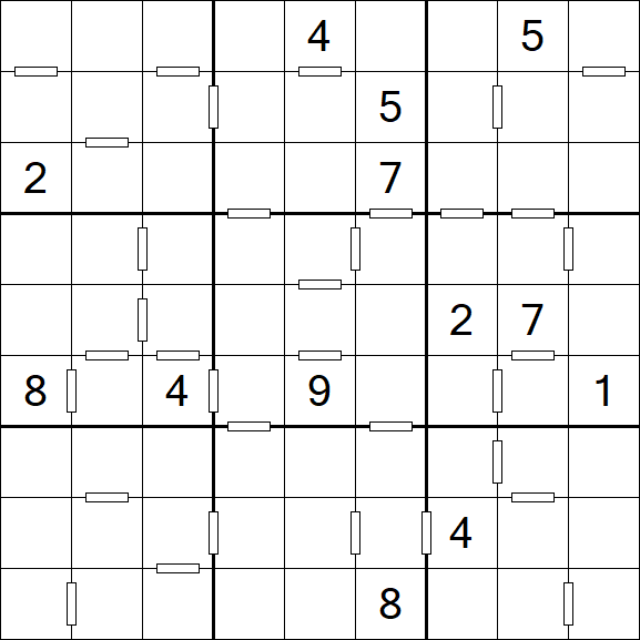 Consecutive Sudoku - Difficile