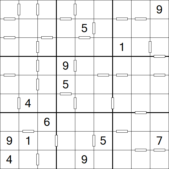 Consecutive Sudoku - Difficile