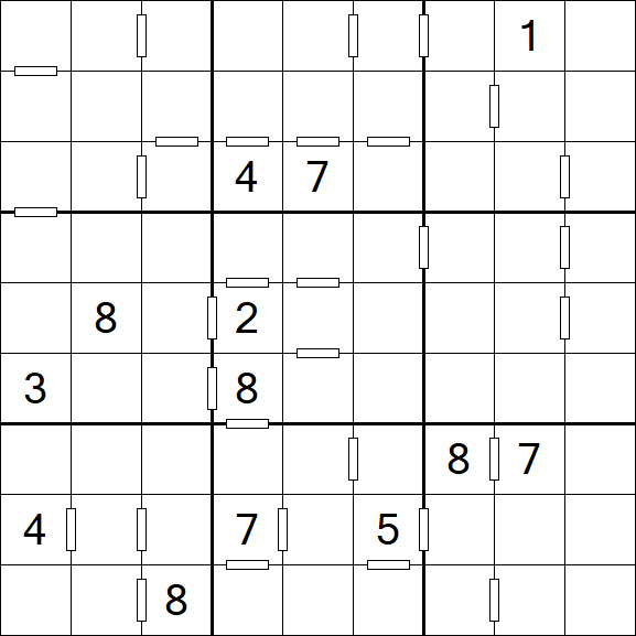 Consecutive Sudoku - Difficile