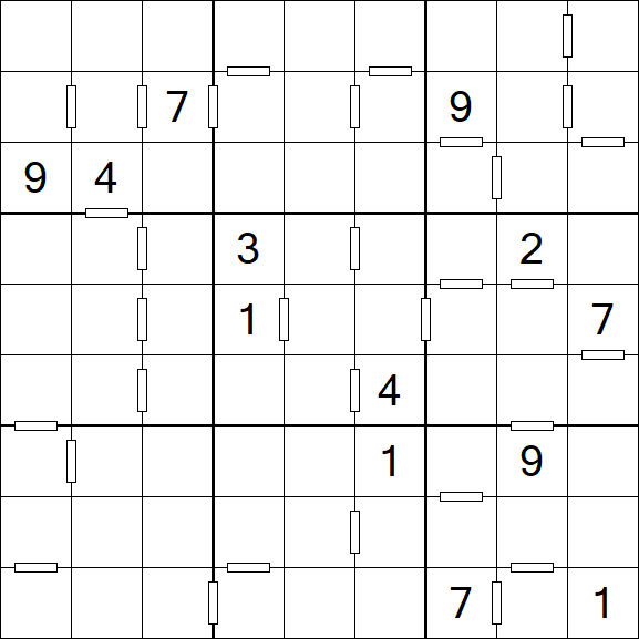 Consecutive Sudoku - Difficile